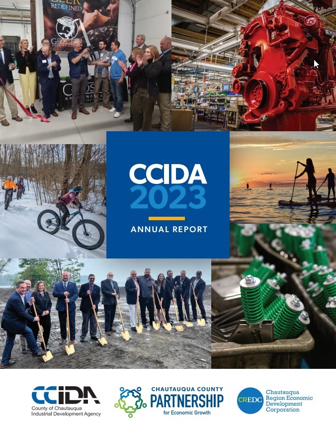 CCIDA 2023 Annual Report cover.