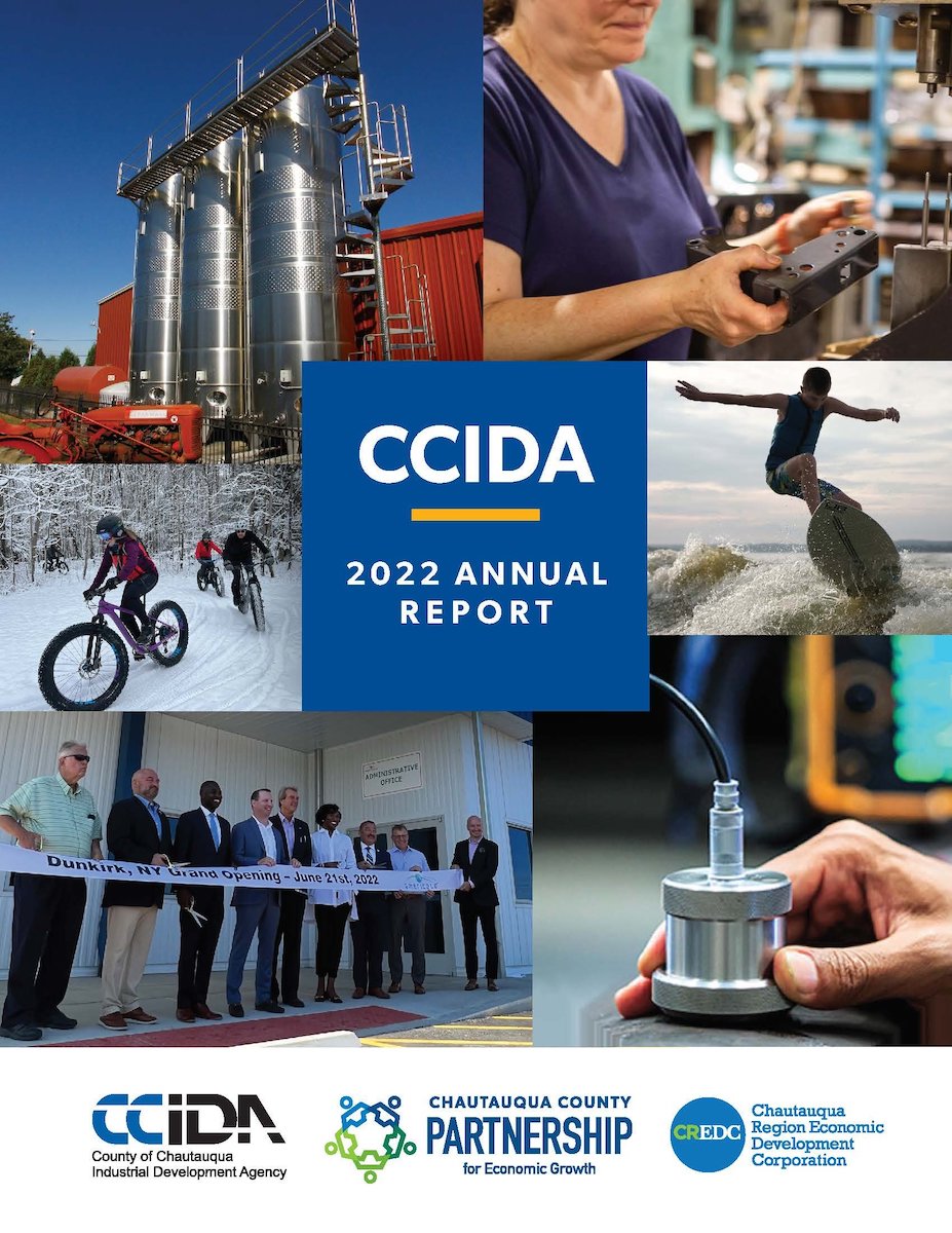 CCIDA Annual Report cover.