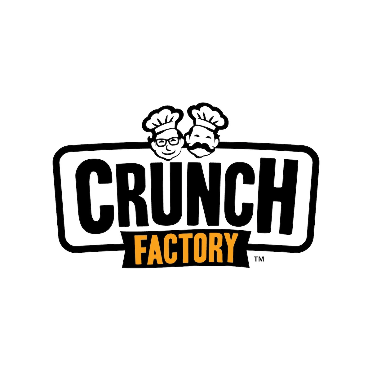 Crunch Factory logo.