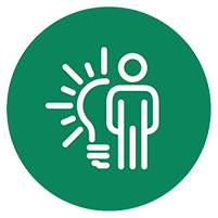 Workforce development icon.